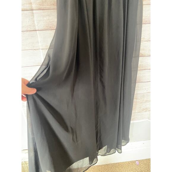 Torrid Black Smocked Back Sweetheart Maxi Dress Size 2 2X Plus - Picture 3 of 8